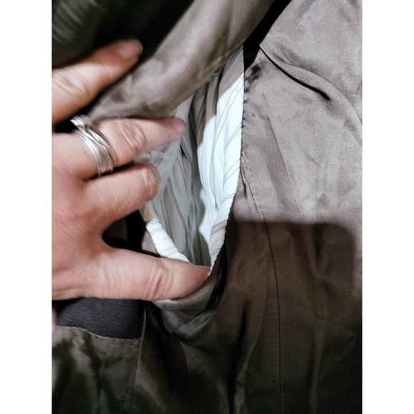 Jos. A Banks brown sports coat men size 43 regular 100% Wool - Picture 6 of 10